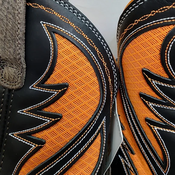 ARIAT Intrepid VentTek Comp Toe MEN'S Size 11.5 D Cocoa Brown/Orange 10020072 - Picture 7 of 15